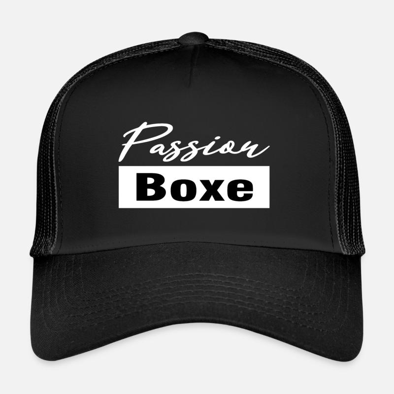 Passion boxe - idée pour boxeur Casquette trucker 