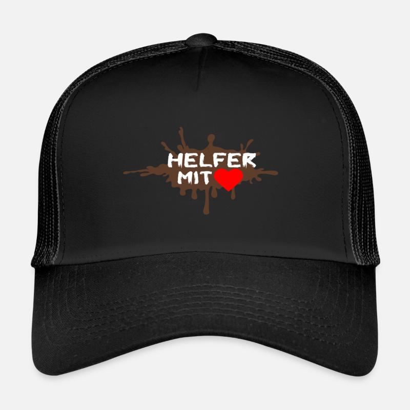 Helfer mit Herz Trucker Cap