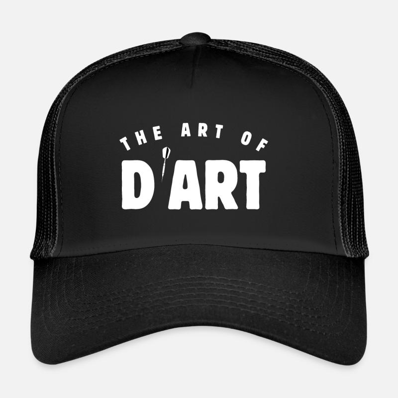 L’art des fléchettes - plus que du sport - art Casquette trucker 