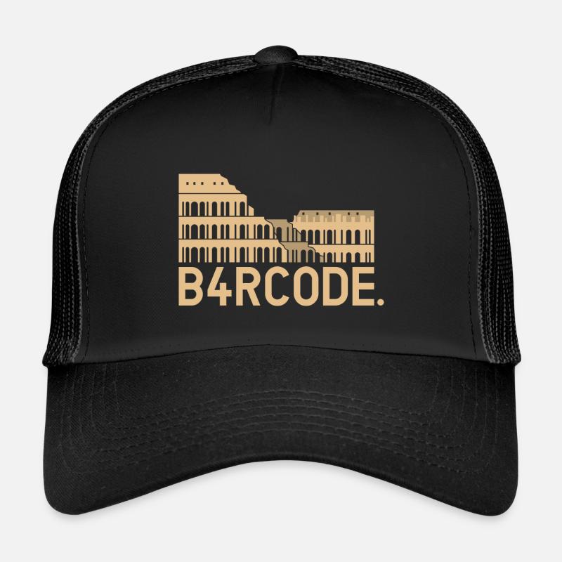 B4RCODE. Rome Trucker Cap