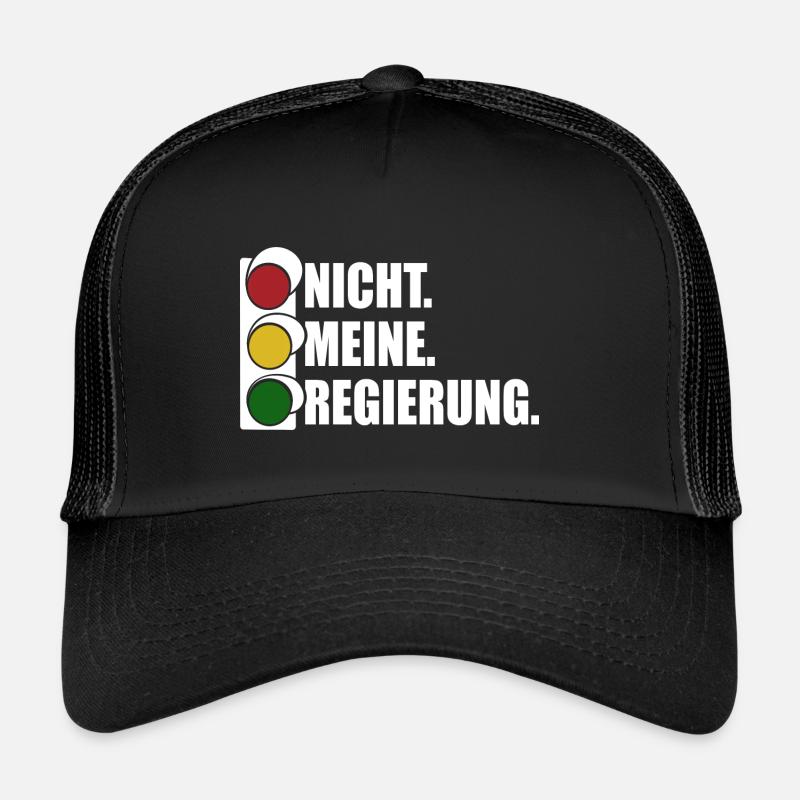 Ampel - Nicht meine Regierung - Spruch Trucker Cap