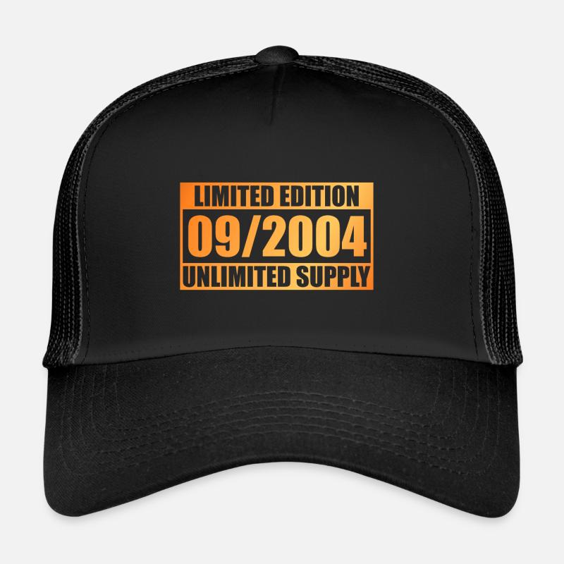 20th Anniversary Edition Limitée - ꝏ Approvisionnement 09/2004 Casquette trucker 