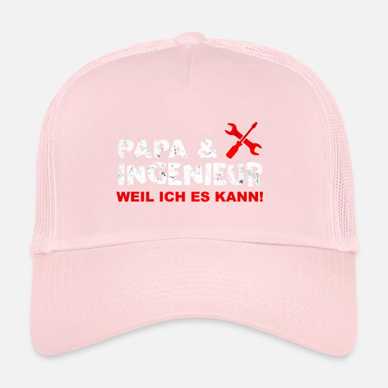 Papa & Ingenieur Spruch Vatertags Geschenk Trucker Cap