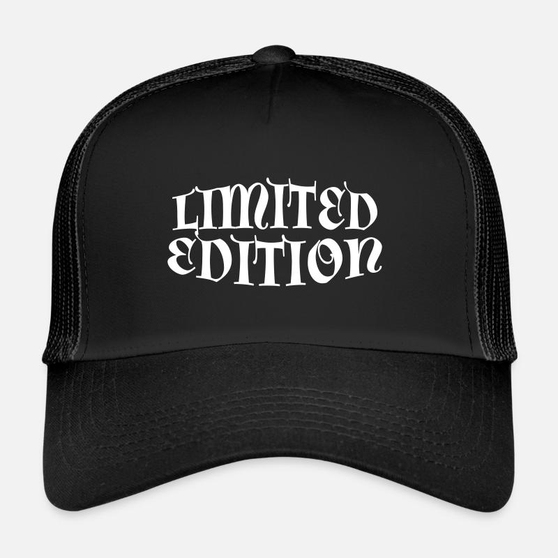 Limited edition - Trucker Cap - Schwarz/Schwarz