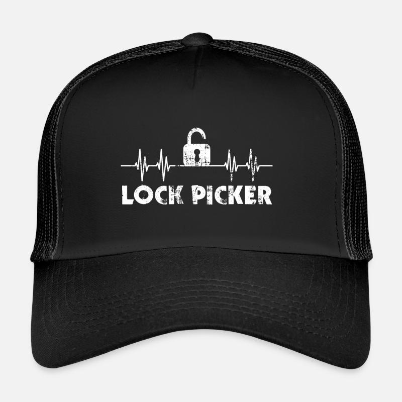 Lock Picker Lockpicking Trucker Cap