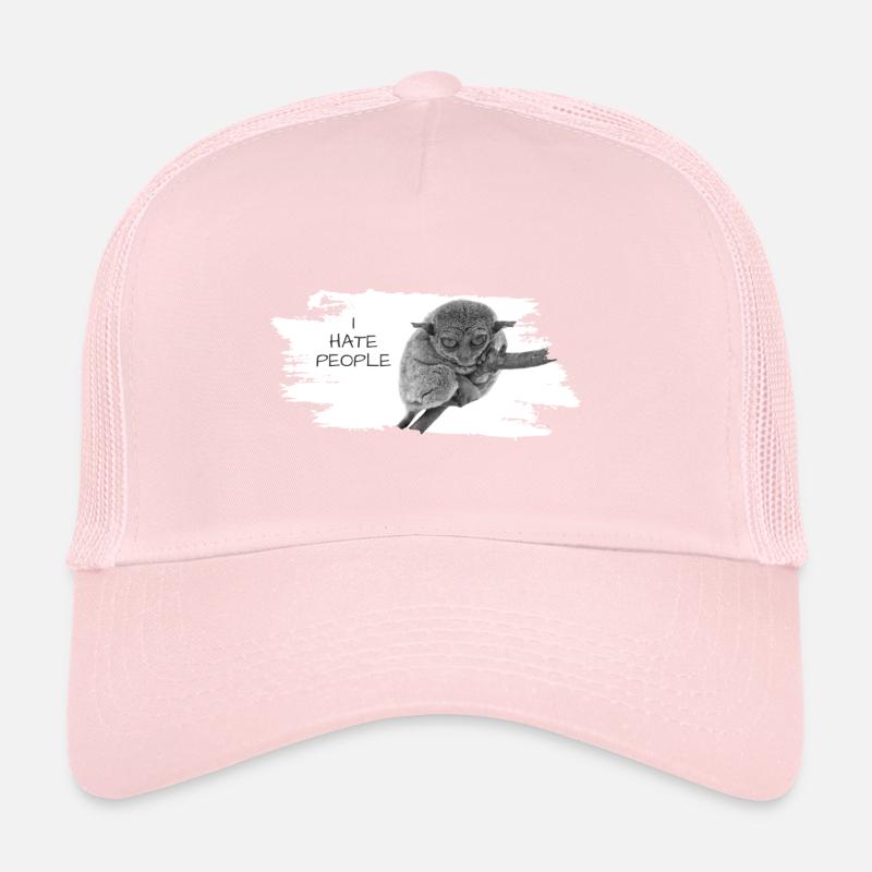i hate people Trucker Cap