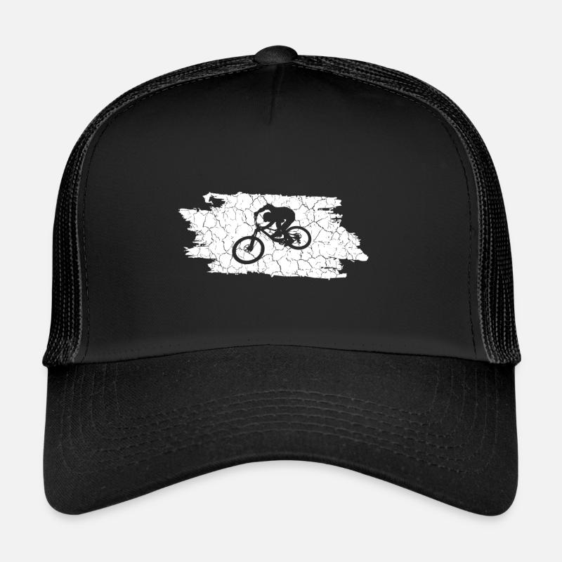 Biken Vintage MTB Downhill Trucker Cap