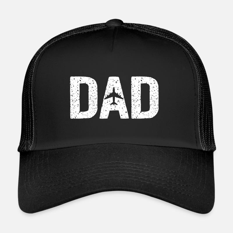 Pilot Dad Father's Day Gift for Airplane Trucker Cap