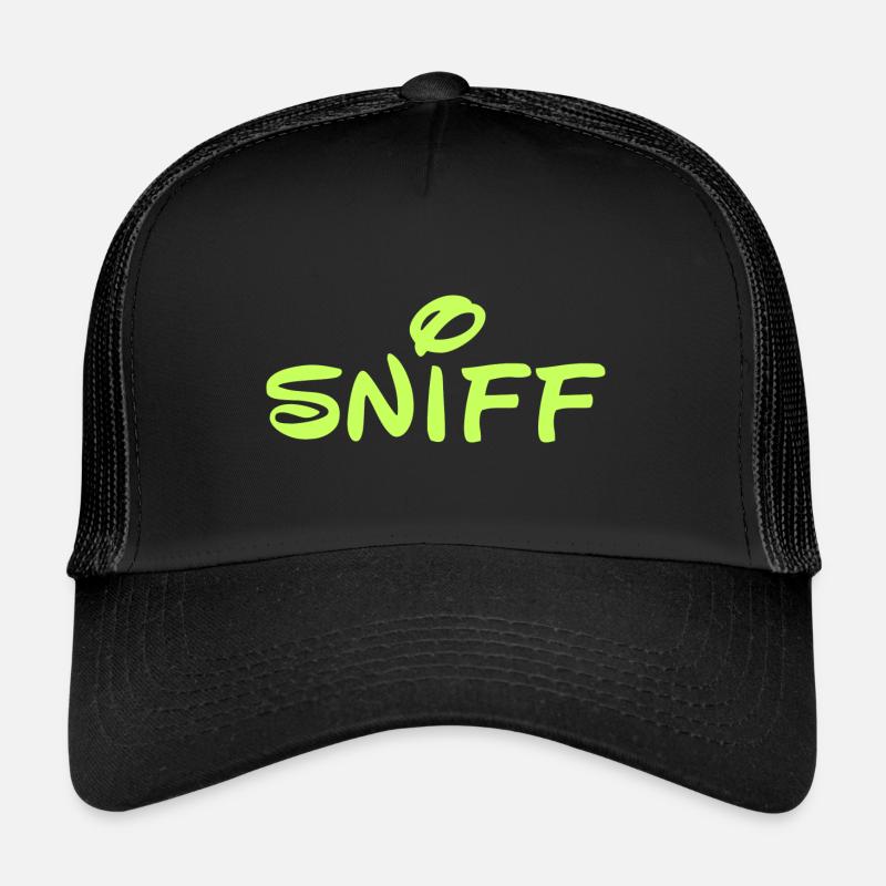 Sniff - Casquette trucker  - noir/noir