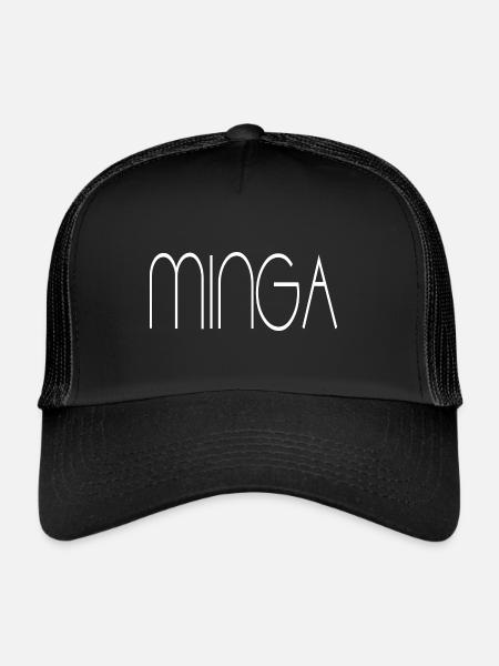 Minga München - Trucker Cap - Schwarz/Schwarz
