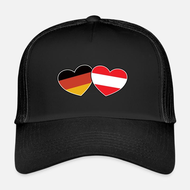 Amitié germano-autrichienne - Cadeau Casquette trucker 