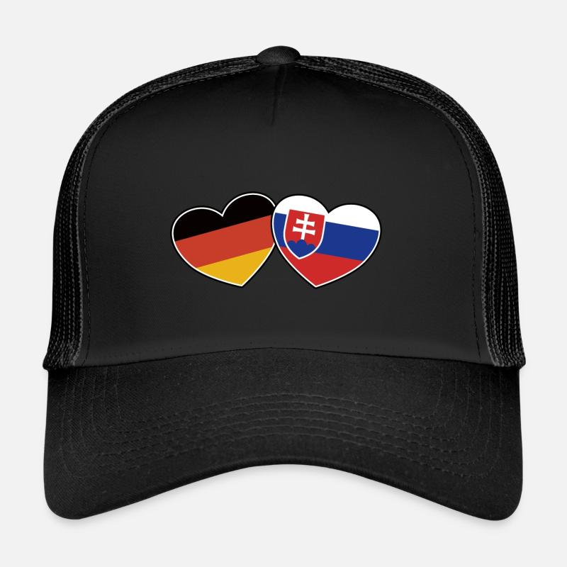 German Slovak Friendship - Gift Trucker Cap