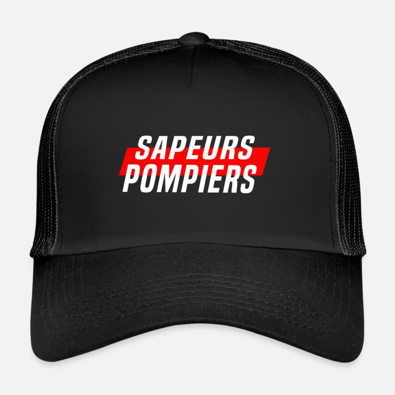 Sapeurs pompiers - pompier pro Casquette trucker 