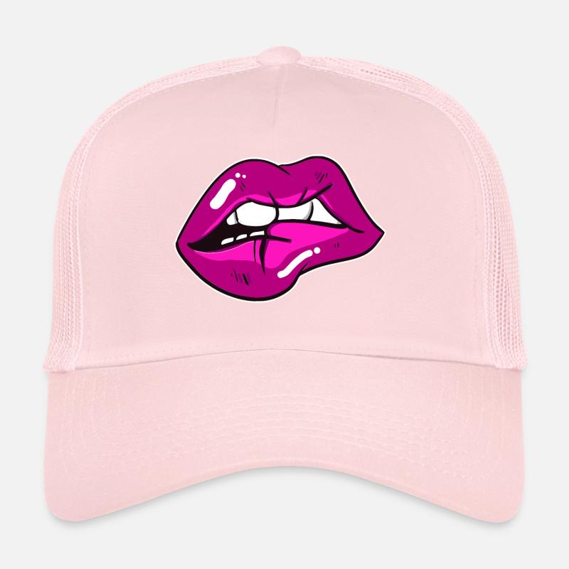 Lèvres Casquette trucker 