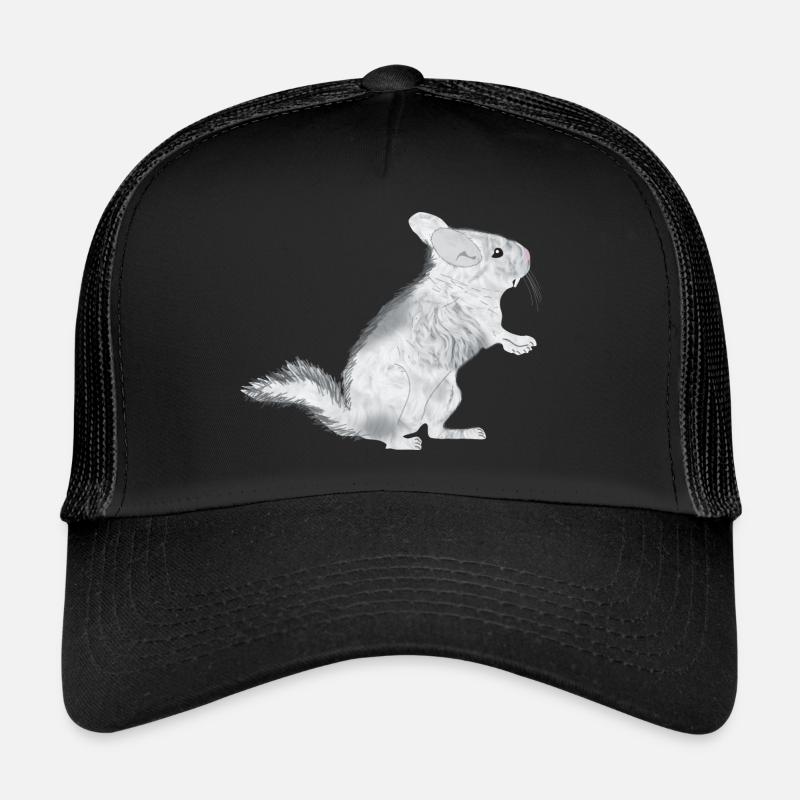 Chinchilla albinos Casquette trucker 
