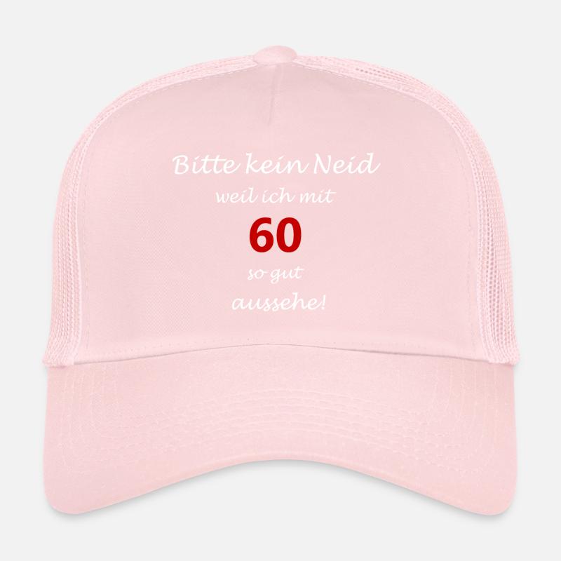 60 Jahre Sechzig Spruch Geburtstag Trucker Cap