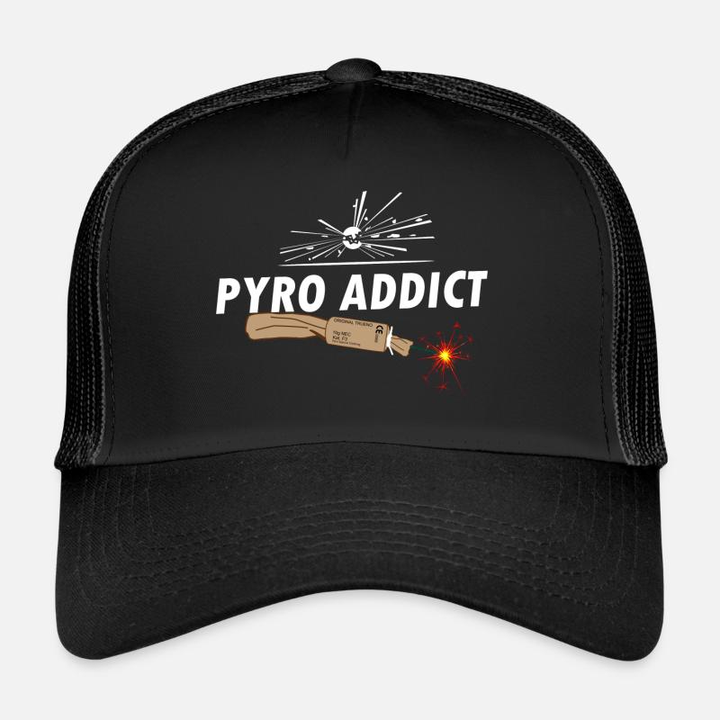 Pyro Trueno addict Fireworks Trucker Cap