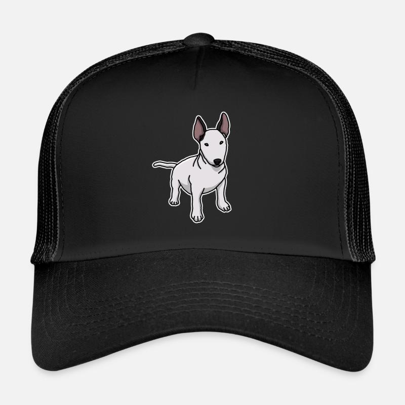 Bull Terrier, Dog, , Dog Owner, Comic Trucker Cap