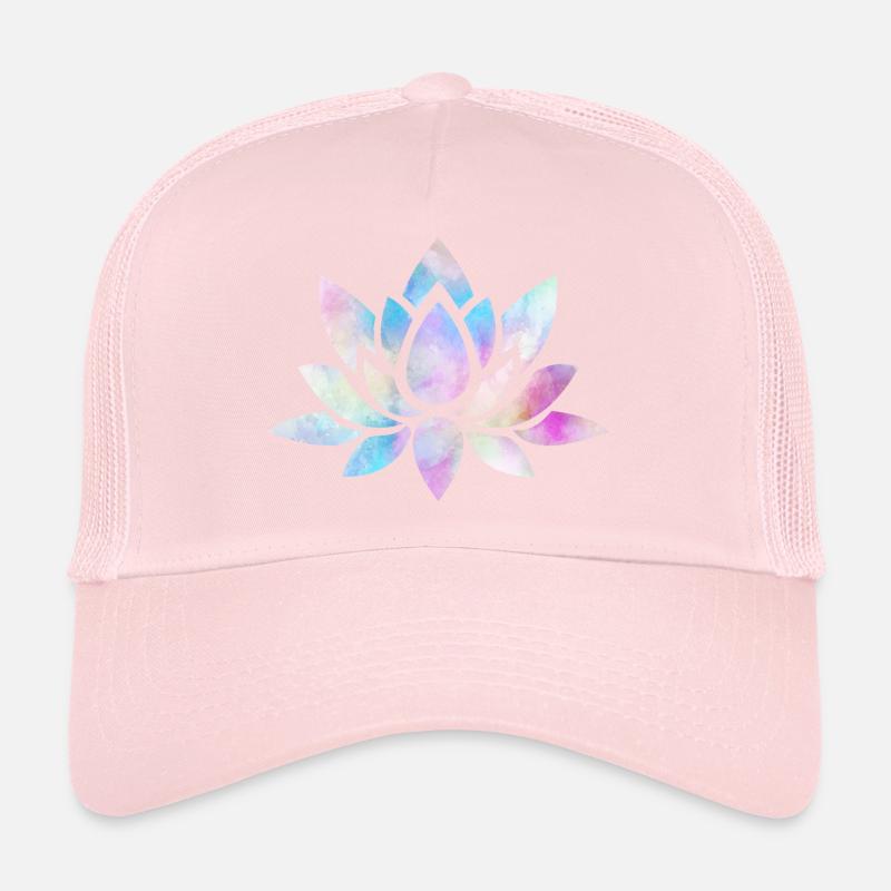 Nénuphar coloré Casquette trucker 