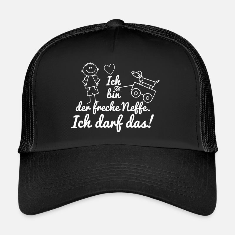 Ich bin der freche Neffe ich darf das Trucker Cap