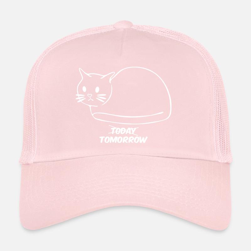 Chat - pas aujourd'hui Casquette trucker 