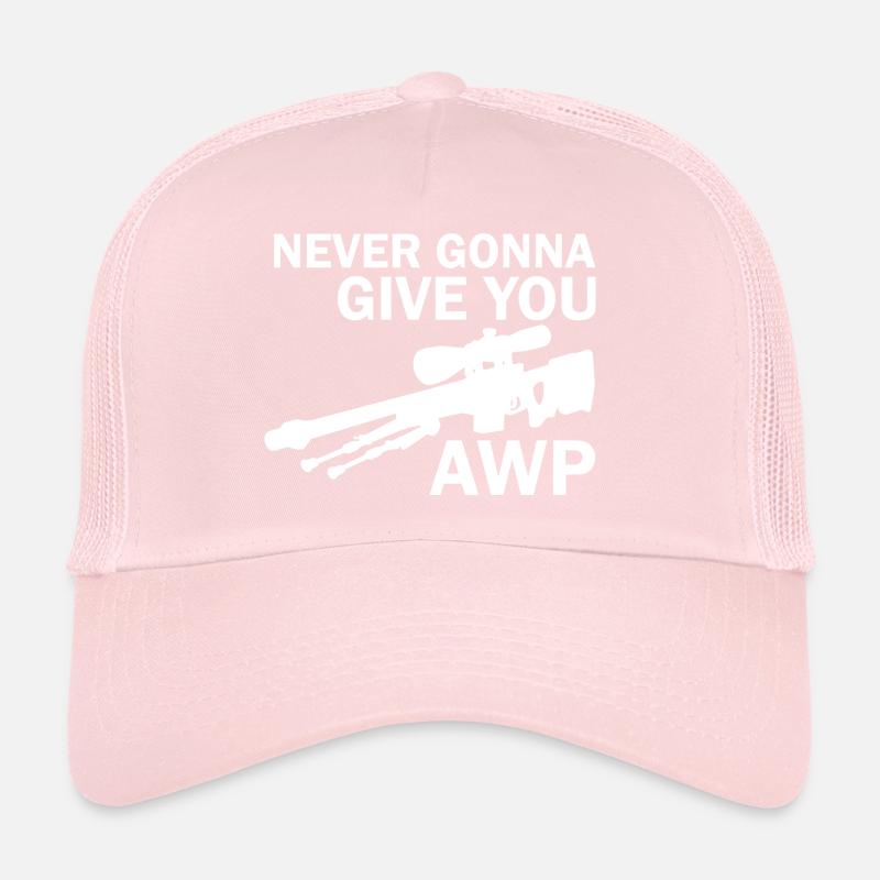Ne vous donnera jamais AWP Casquette trucker 