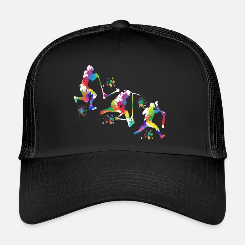 Scooter - Trucker Cap - black/black