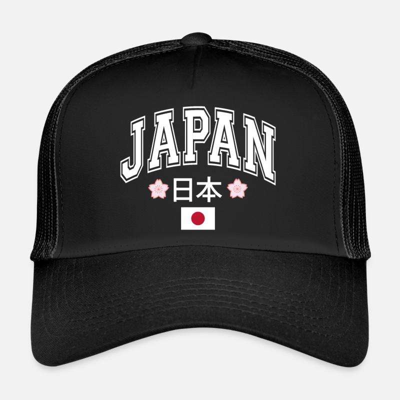 Japan - Trucker Cap - black/black