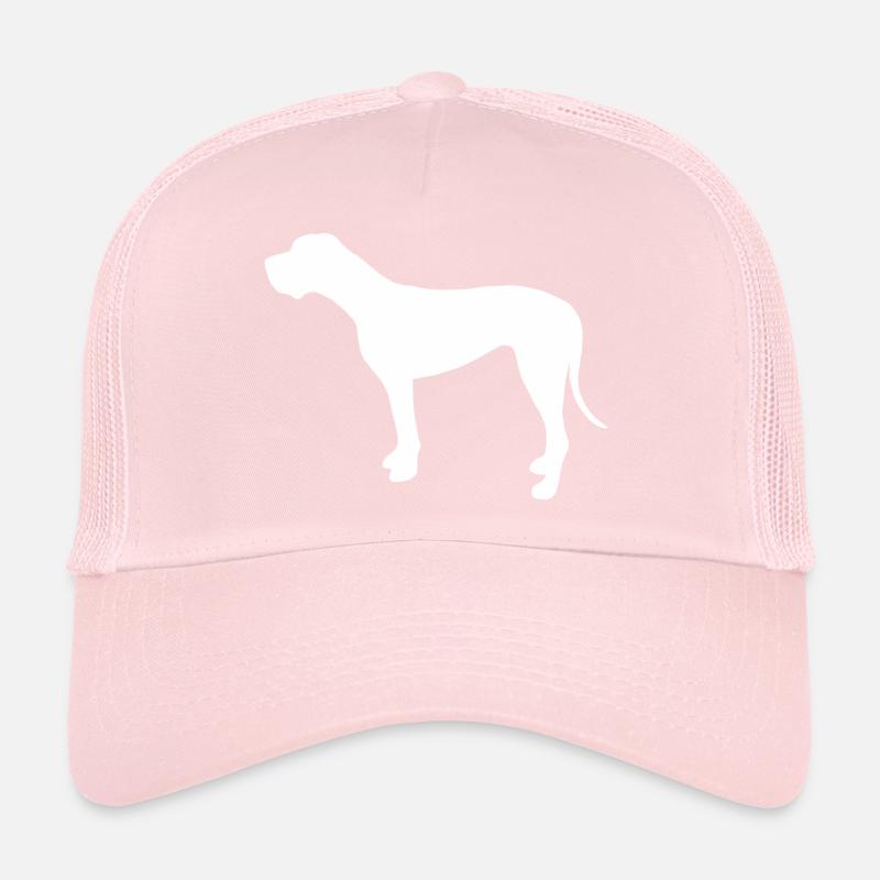 Deutsche Dogge Silhouette Trucker Cap