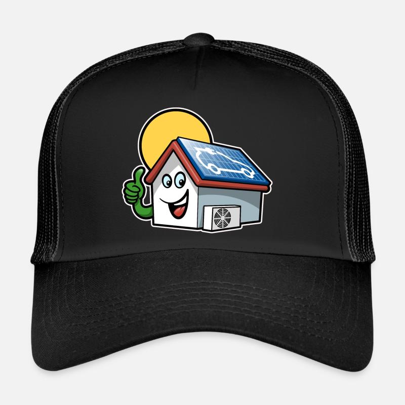 Energie Renouvelable - Cellule Solaire - Pompe à Chaleur Casquette trucker 