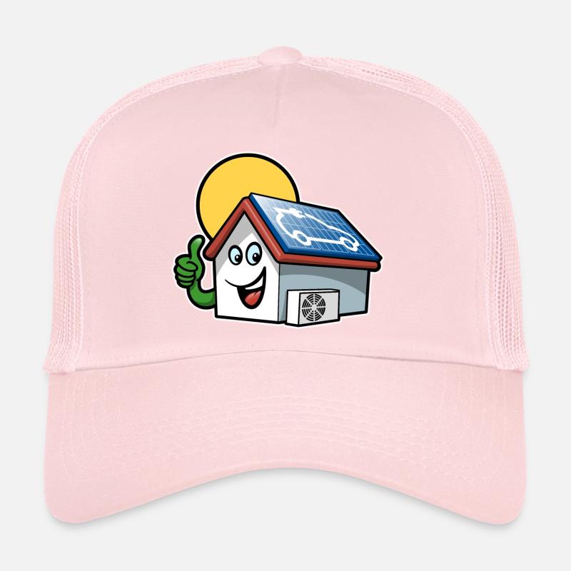 Renewable Energy - Solar Cell - Heat Pump Trucker Cap