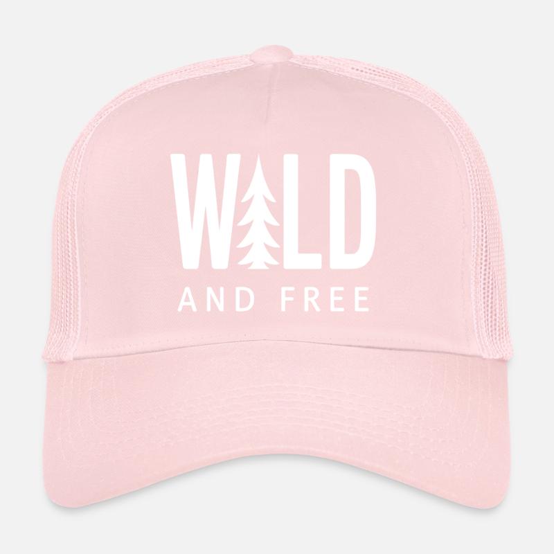 Nature Forêt Sauvage et Libre Casquette trucker 