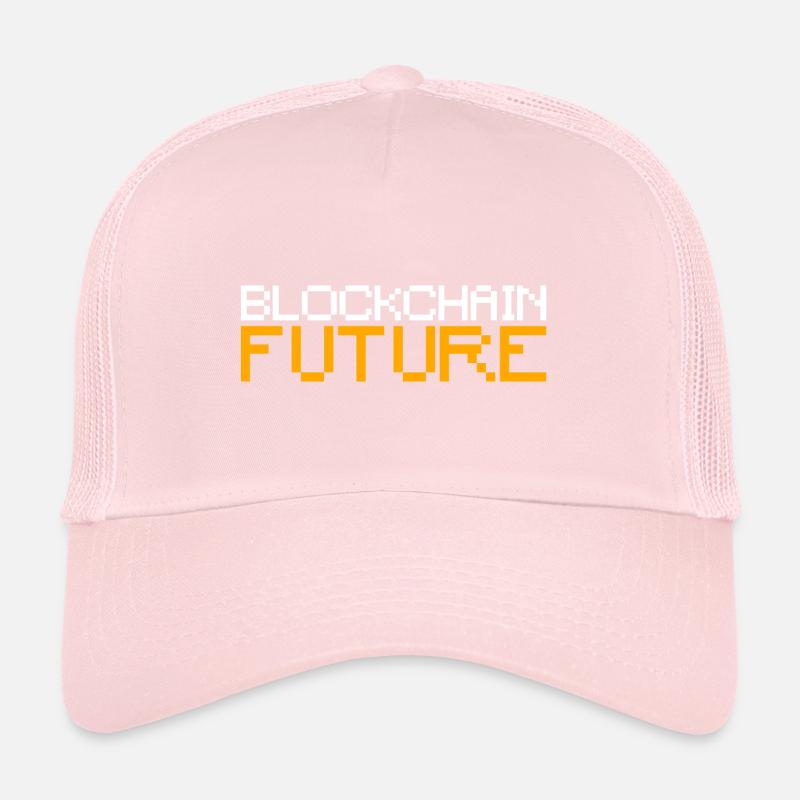 Blockchain Future Bitcoin Trucker Cap