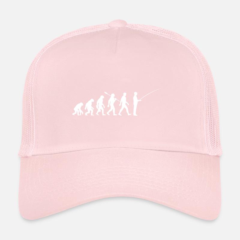 Evolution - Pêcheurs - Pêche au poisson Casquette trucker 