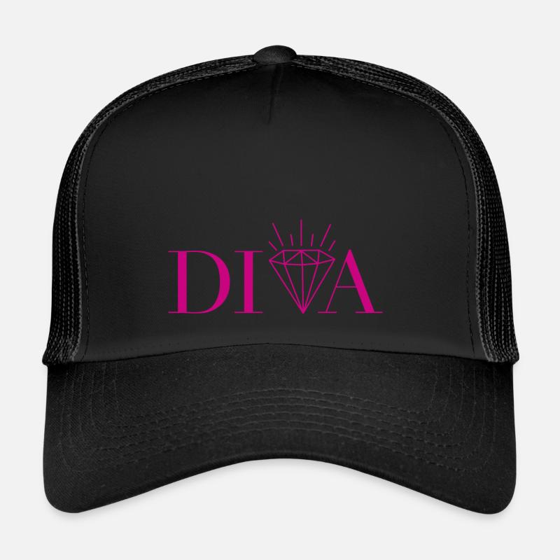 DIVA pink Trucker Cap