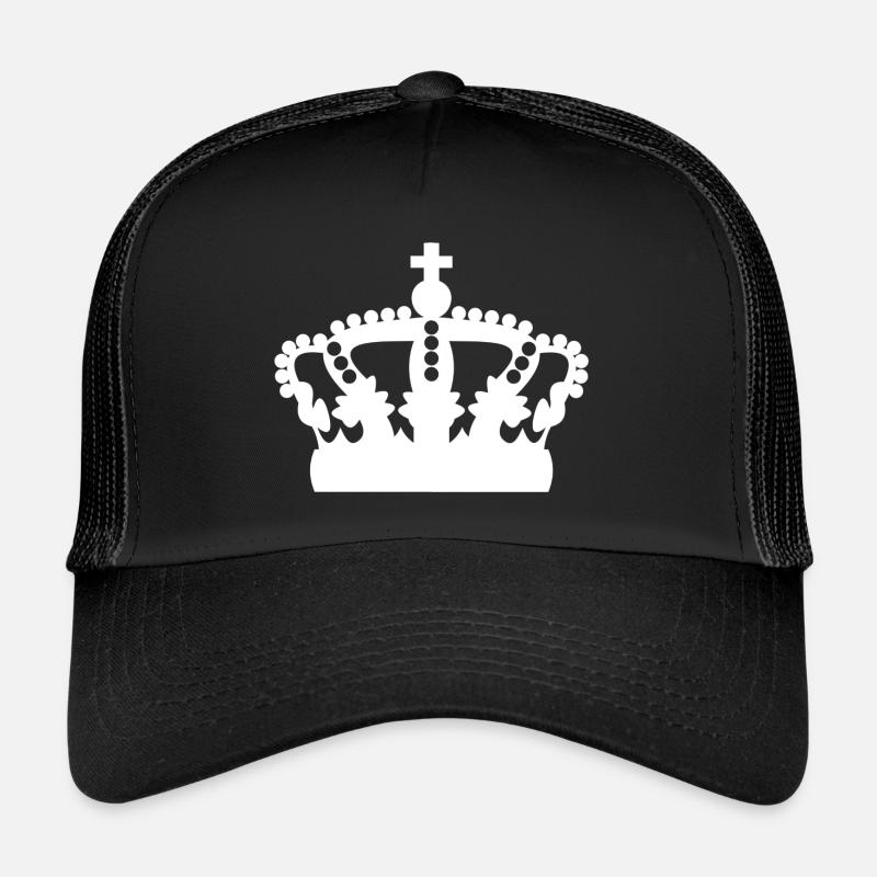 Krone - Trucker Cap - Schwarz/Schwarz