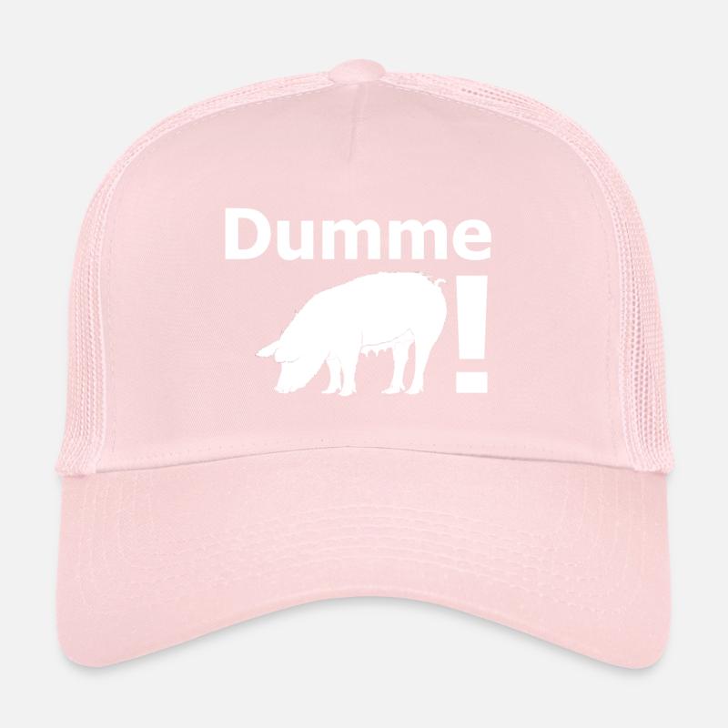 * LIMITE * Cochon stupide! Casquette trucker 