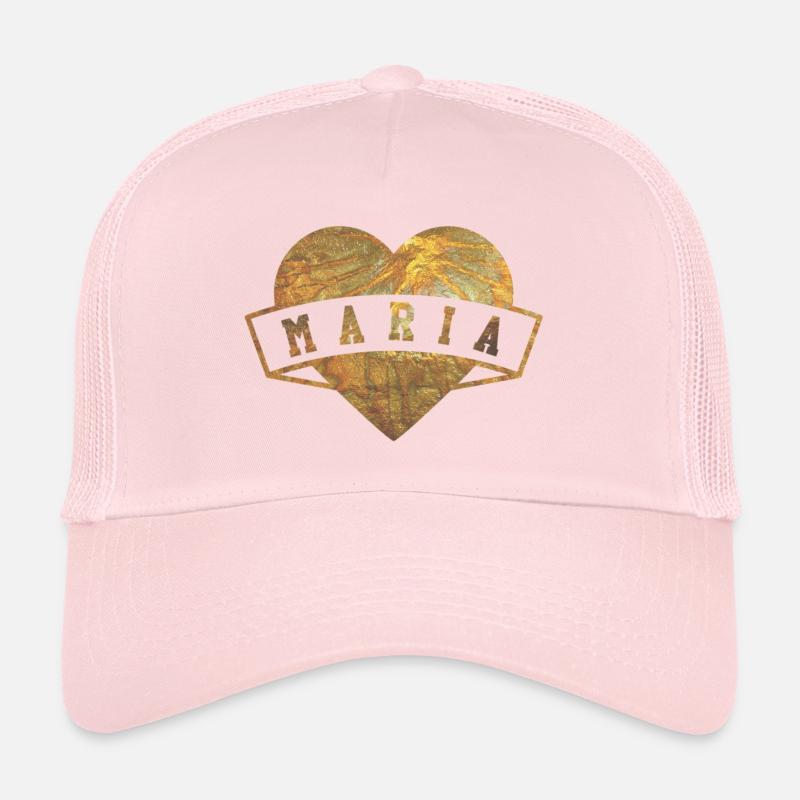 Maria Herzen Or Casquette trucker 