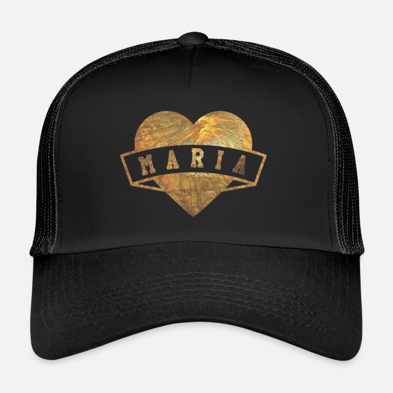 Maria Herzen Or Casquette trucker 