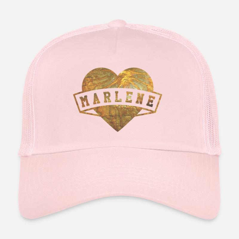 Marlene Herzen Or Casquette trucker 