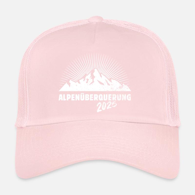 Alpenüberquerung Alpen Überquerung 2025 Wandern Trucker Cap