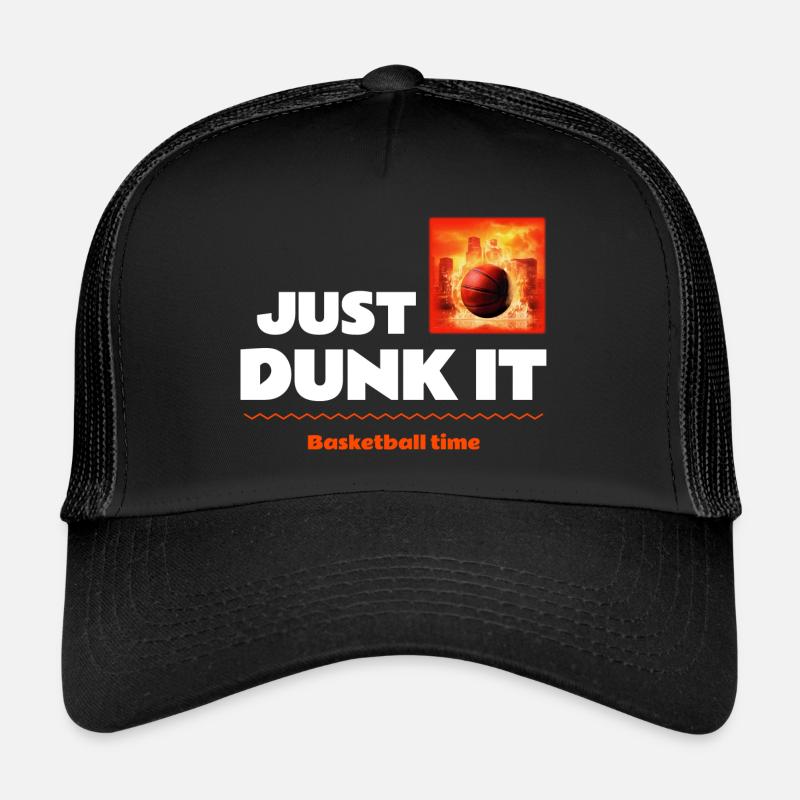 Just dunk it. Fan de basket Casquette trucker 