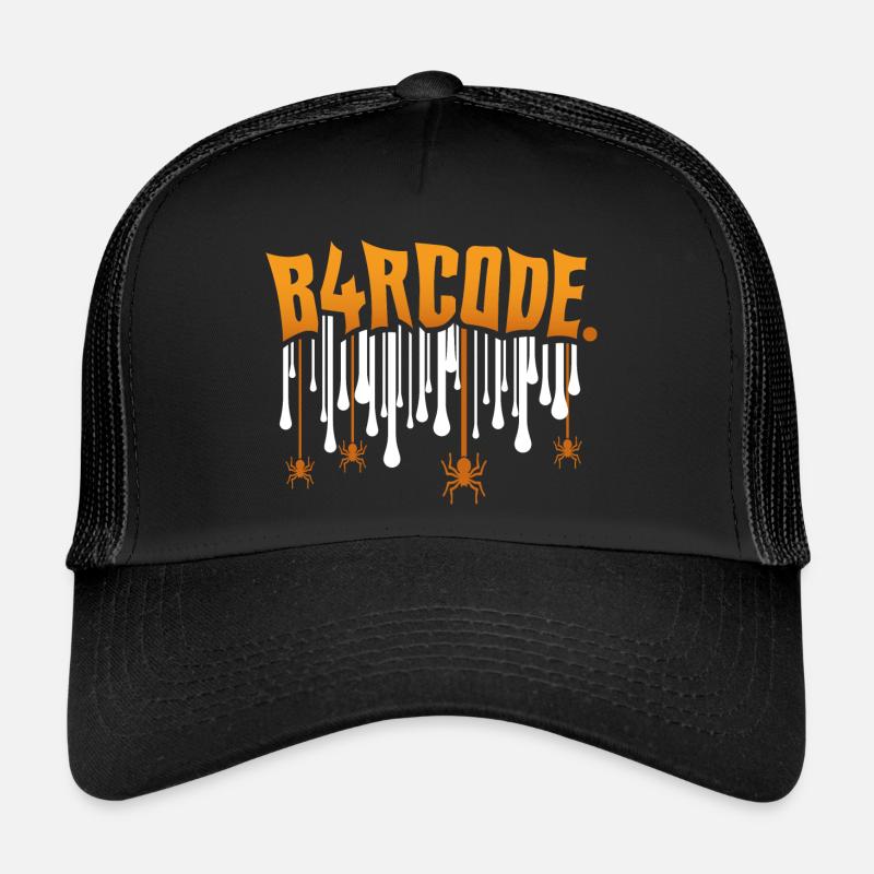 B4RCODE. Halloween Trucker Cap