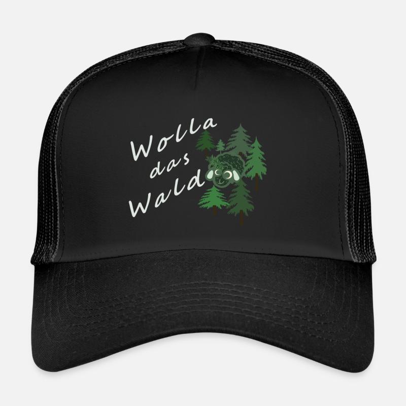 Wolla das Waldschaf - für dunkle Farben Trucker Cap