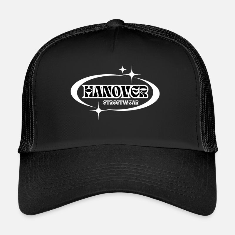 HANNOVER - Trucker Cap - Schwarz/Schwarz