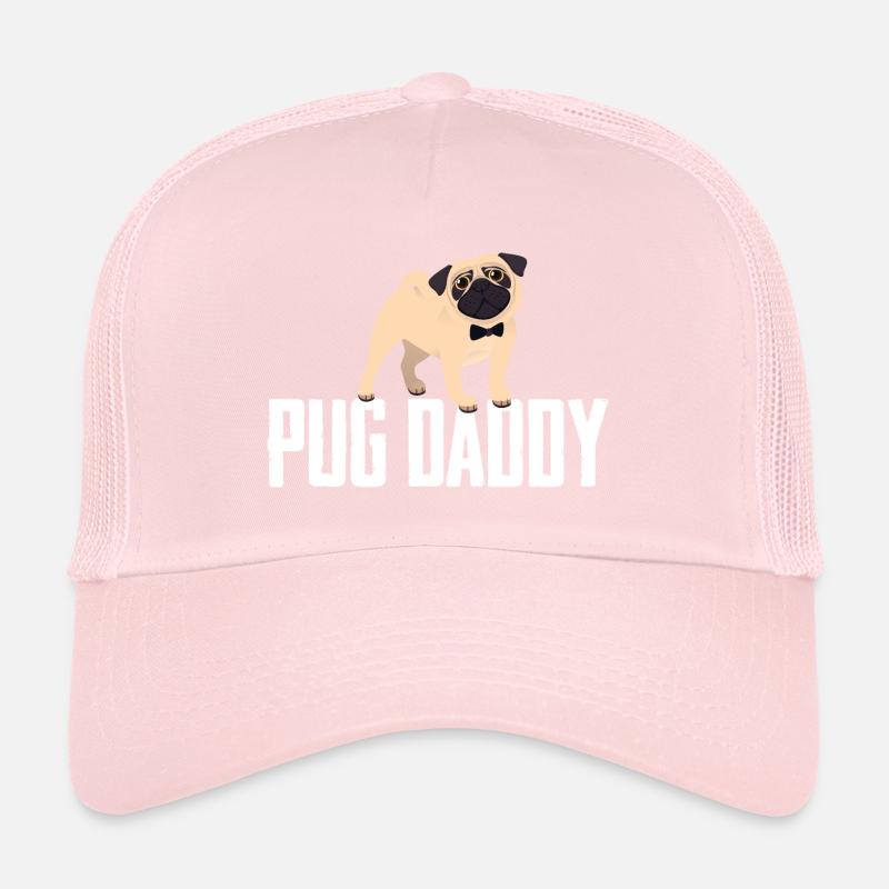 Pug Daddy Gift Trucker Cap