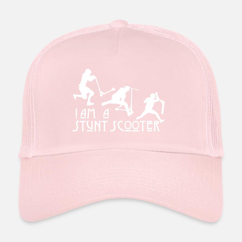 Scooter acrobatique Casquette trucker 
