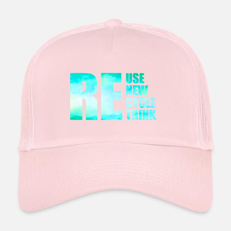 Réutiliser Renouveler Repenser Casquette trucker 
