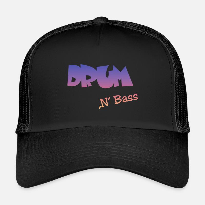 Drum n Bass DNB Trucker Cap