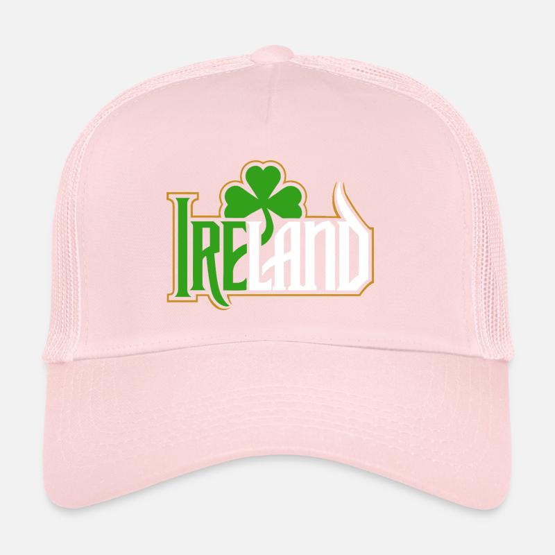 Irlande - Bonne Saint-Patrick - Shamrock Casquette trucker 